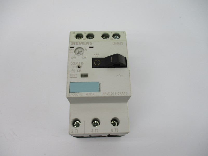 SIEMENS 3RV1011-0FA15 600V 0.35-0.5A NSMP