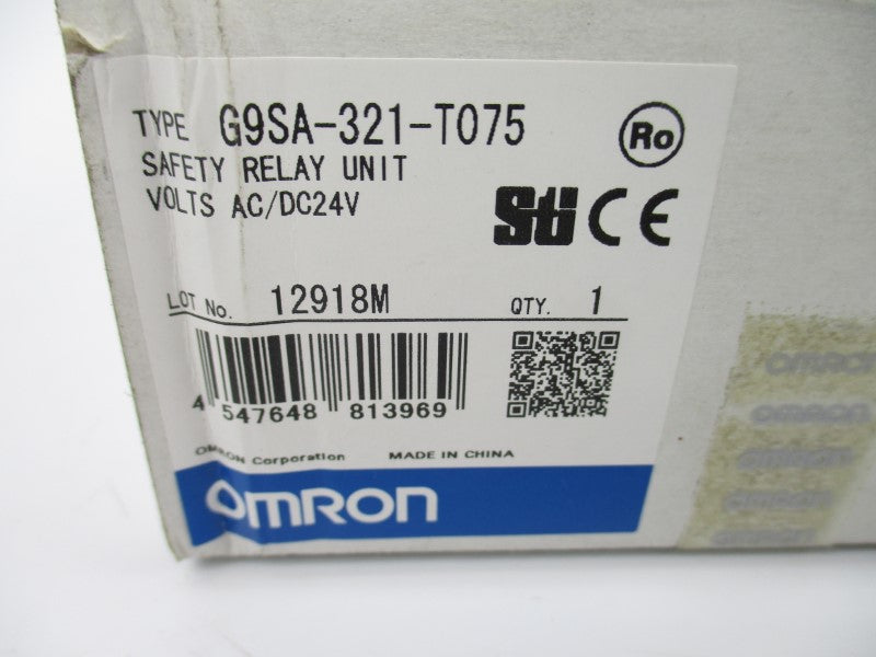 OMRON G9SA-321-T075 24VAC/DC NSFS