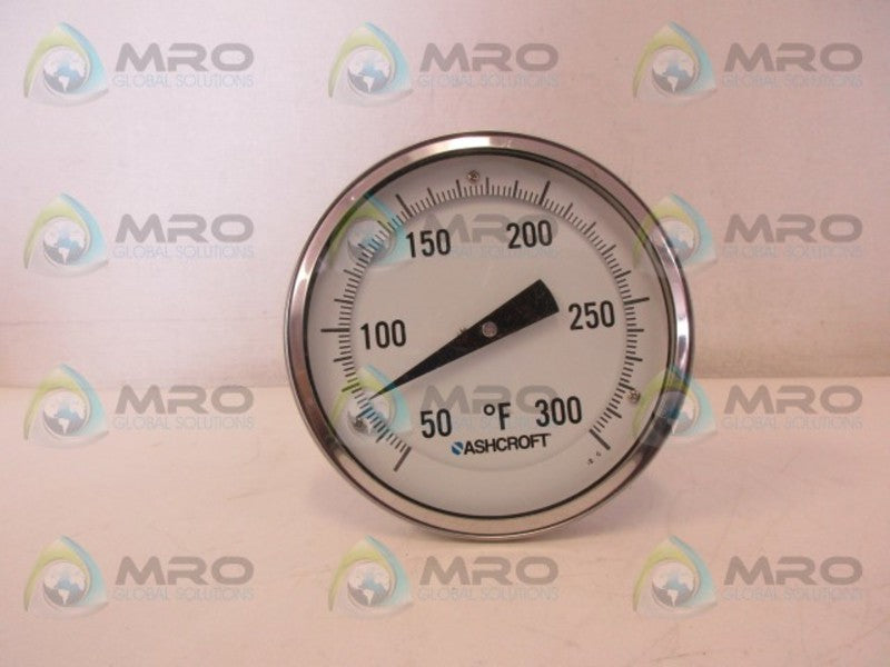 ASHCROFT 50EL60E060 50/300F BI-METAL THERMOMETER *NEW IN BOX*