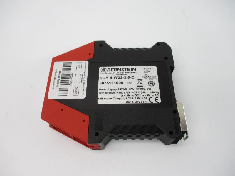 BERNSTEIN 607.5111.009 SCR4-W22-3.5-D 24VAC/DC 5A NSMP