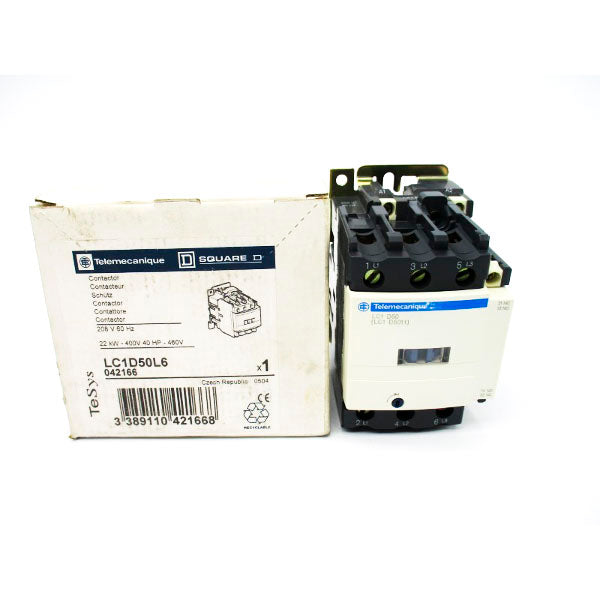 TELEMECANIQUE LC1D50L6 208V 80A NSMP