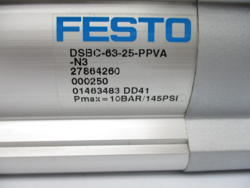 FESTO DSBC-63-25-PPVA-N3 01463483 145PSI NSNP