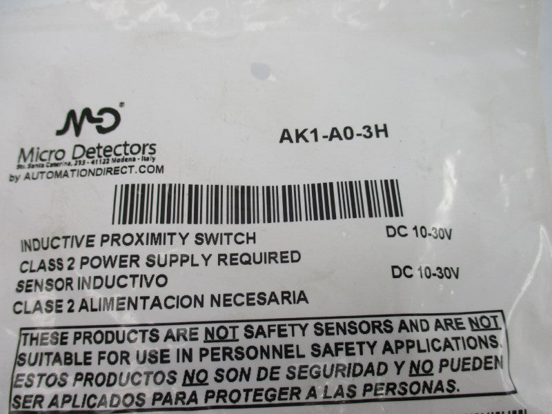 AUTOMATION DIRECT AK1-A0-3H 10-30VDC NSMP