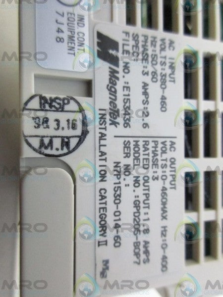 MAGNETEK GPD205-B0P7 DIGITAL OPERATOR *NEW IN BOX*