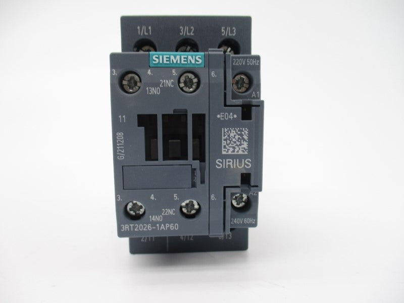 SIEMENS 3RT2026-1AP60 220/240V 35A NSMP