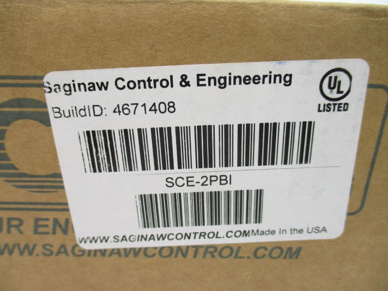 SAGINAW CONTROL SCE-2PBI NSMP