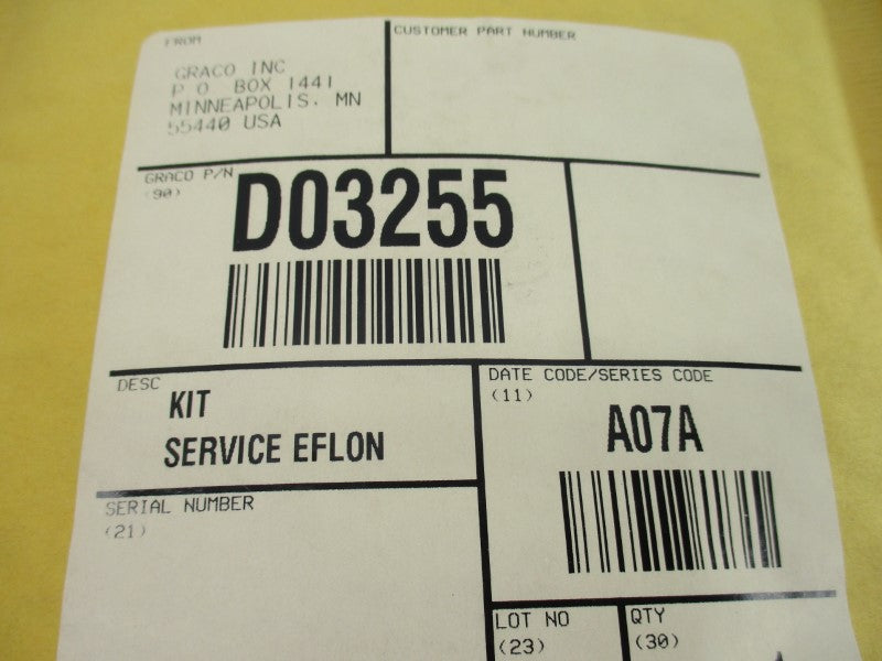 GRACO D03255 NSFS