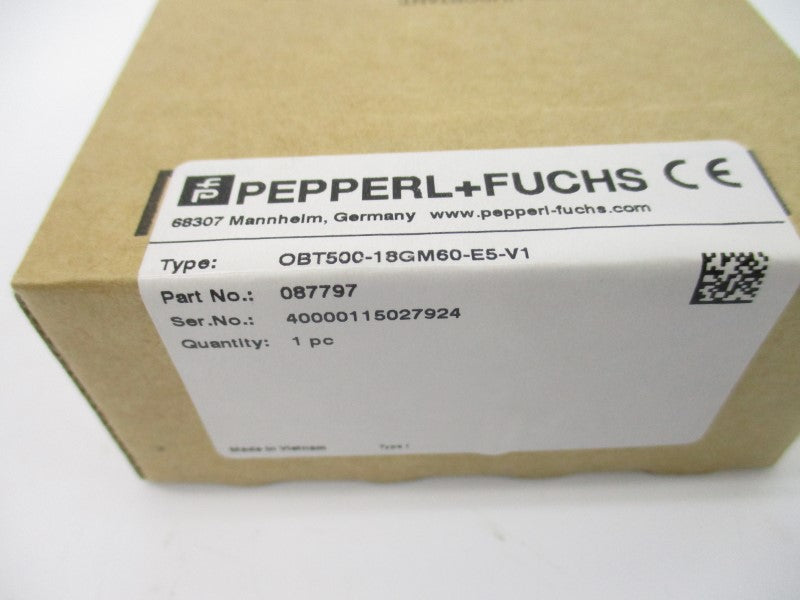PEPPERL+FUCHS OBT500-18GM60-E5-V1 087797 NSFS