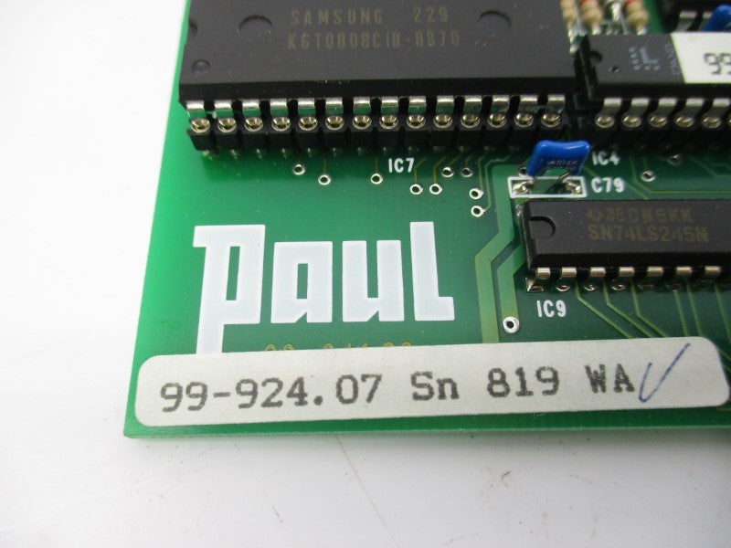 PAUL 99-924.07 UNMP