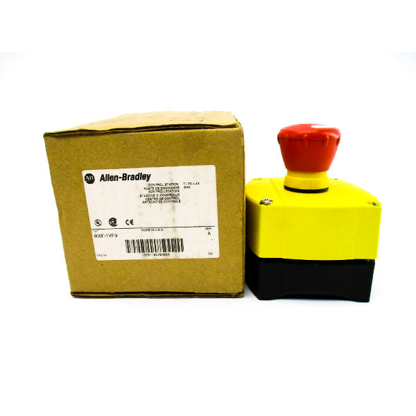 ALLEN BRADLEY 800F-1YP3 SER. A (BR/WH) NSMP