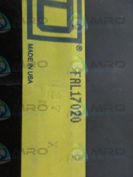 SQUARE D FAL17020 CIRCUIT BREAKER NSNP