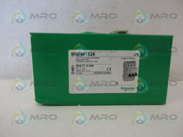 SCHNEIDER MGN61326 MINIATURE CIRCUIT BREAKER NSMP