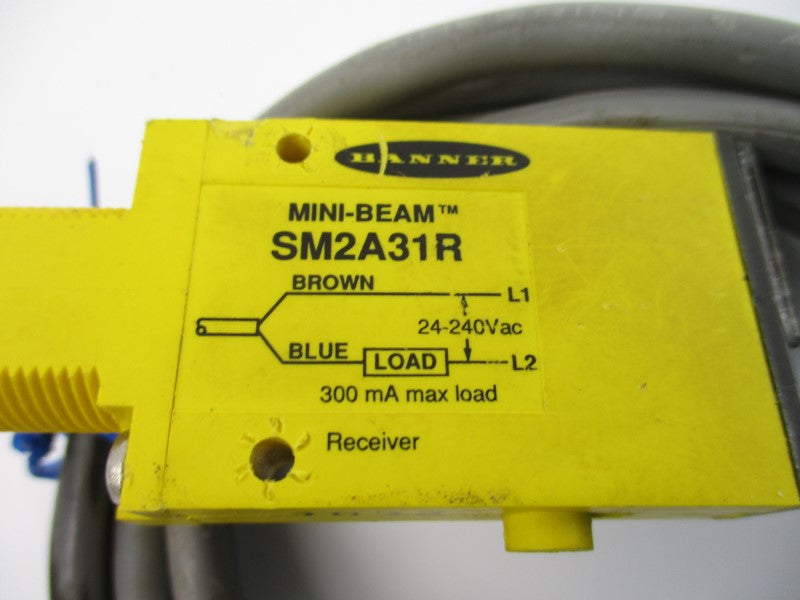 BANNER ENGINEERING SM2A31R 24-240VAC UNMP