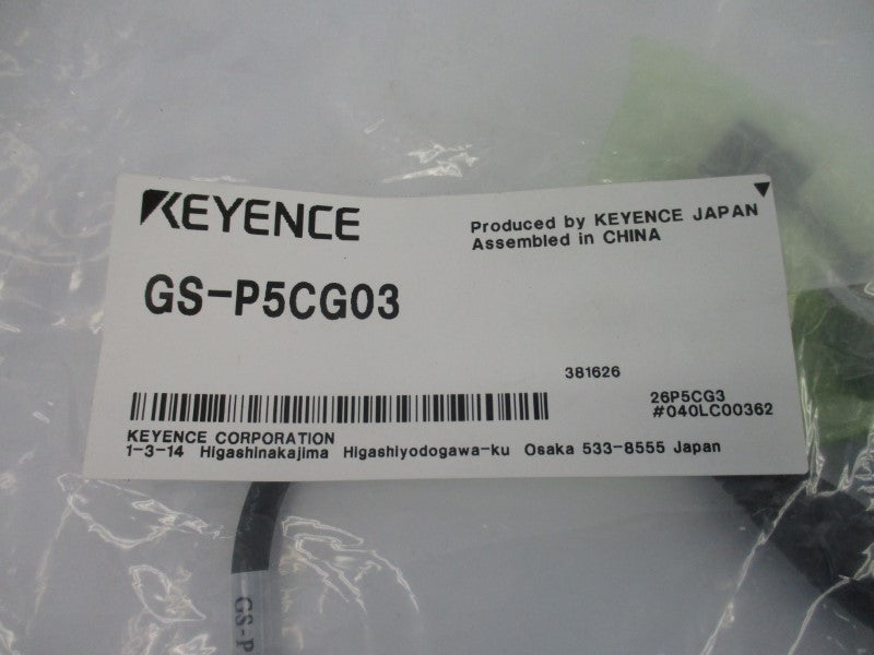 KEYENCE GS-P5CG03 NSMP