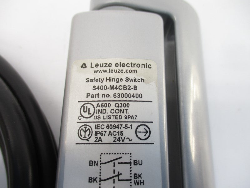 LEUZE ELECTRONIC 630004000 S400-M4CB2-B 24V 2A UNMP