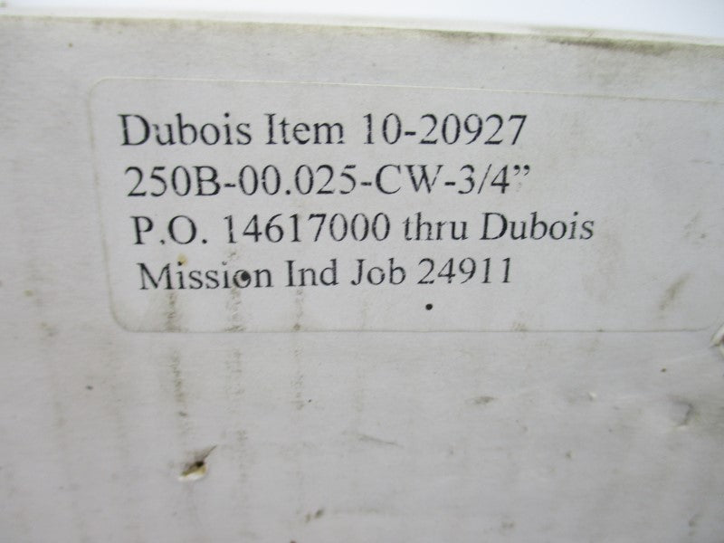 MISSION 250B-00.025-CW-3/4" NSMP
