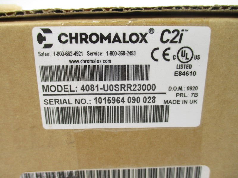 CHROMALOX 4081-U0SRR23000 100-240VAC 2A NSMP