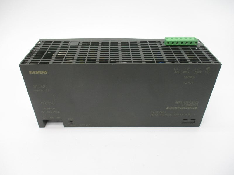 SIEMENS 6EP1436-2BA00 400-500V 1.2A NSMP
