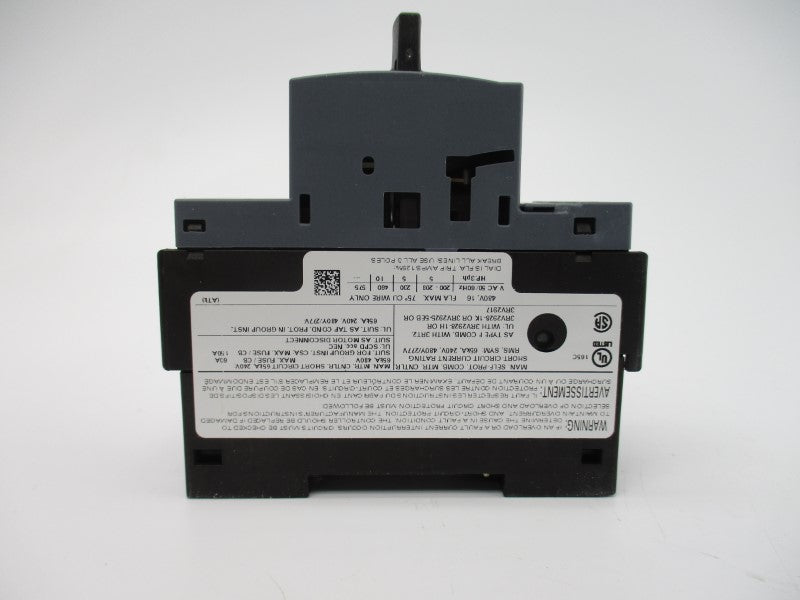 SIEMENS 3RV2021-4AA10 575V 10-16A NSMP