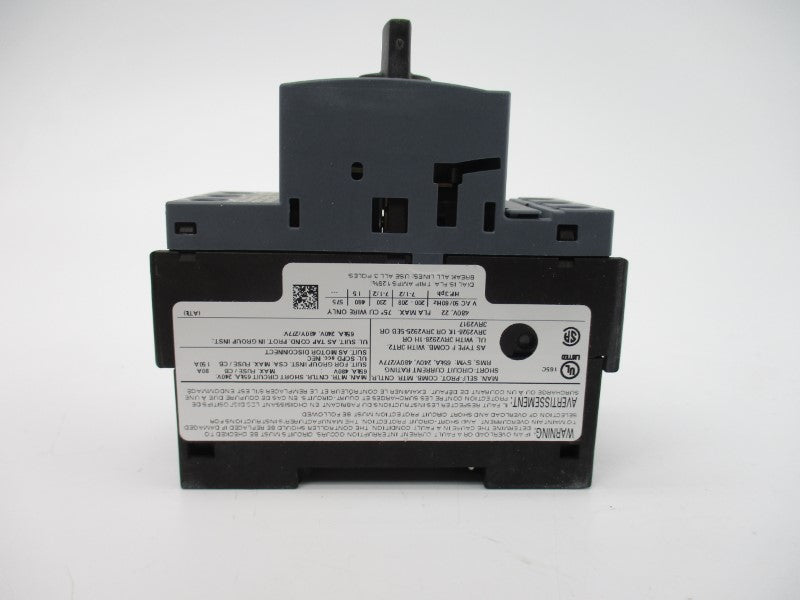 SIEMENS 3RV2021-4CA10 690V 16-22A NSMP