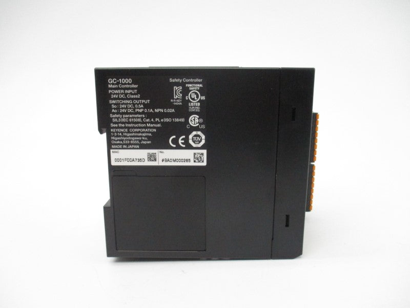 KEYENCE GC-1000 24VDC 0.5A NSMP