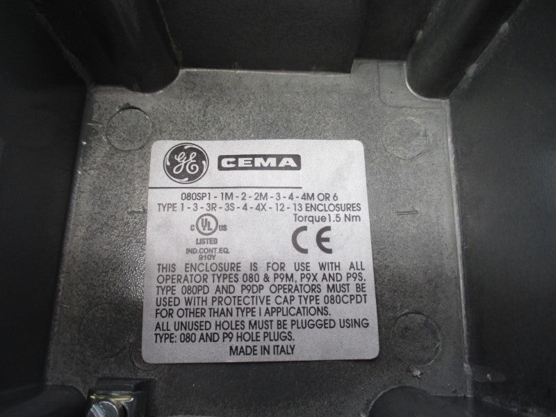 GENERAL ELECTRIC 080SP1-1M-2-2M-3-4-4MOR6 NSNP