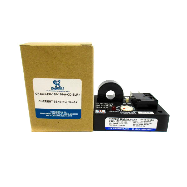 CR MAGNETICS CR4395-EH-120-110-A-CD-ELR-I 120VAC 1.0-10A 0.5-6SEC NSMP