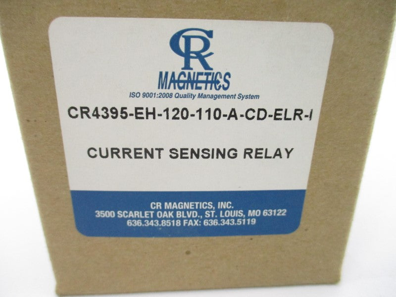 CR MAGNETICS CR4395-EH-120-110-A-CD-ELR-I 120VAC 1.0-10A 0.5-6SEC NSMP