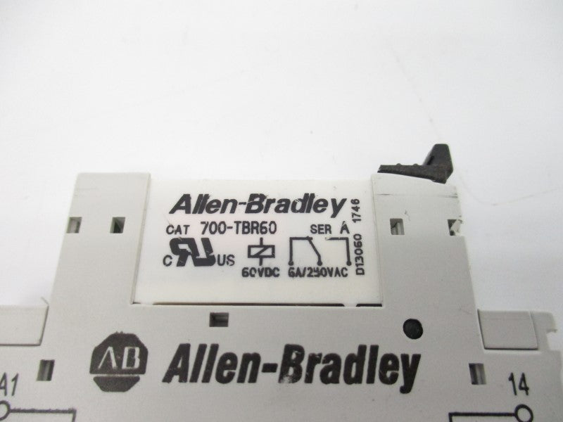 ALLEN BRADLEY 700-HLT1U1 SER. A 60VDC 6A NSNP