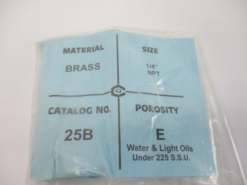 VALVE 25BE 1/4" NSMP