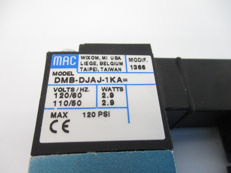 MAC DMB-DJAJ-1KA 110/120V 120PSI NSNP