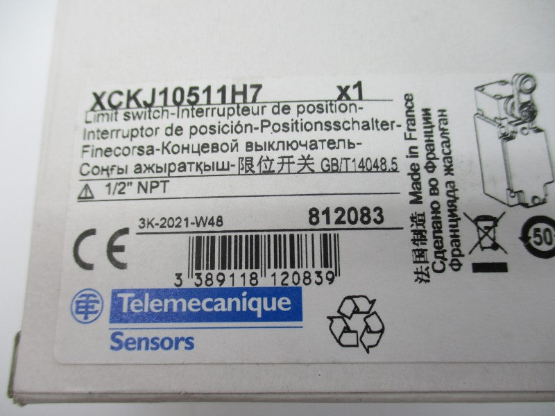 TELEMECANIQUE XCKJ10511H7 240V 3A NSMP