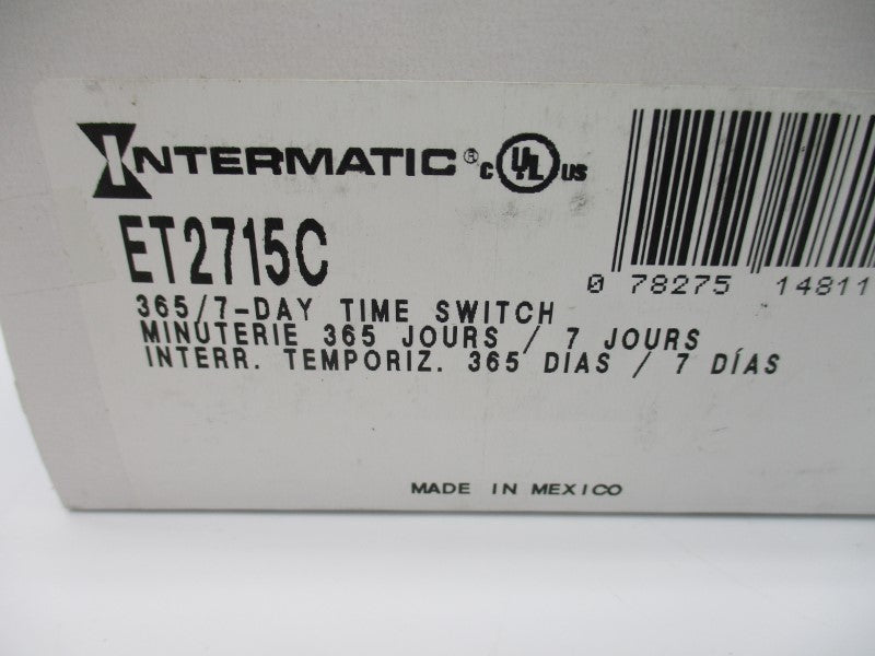 INTERMATIC ET2715C 120-277VAC 20A NSMP