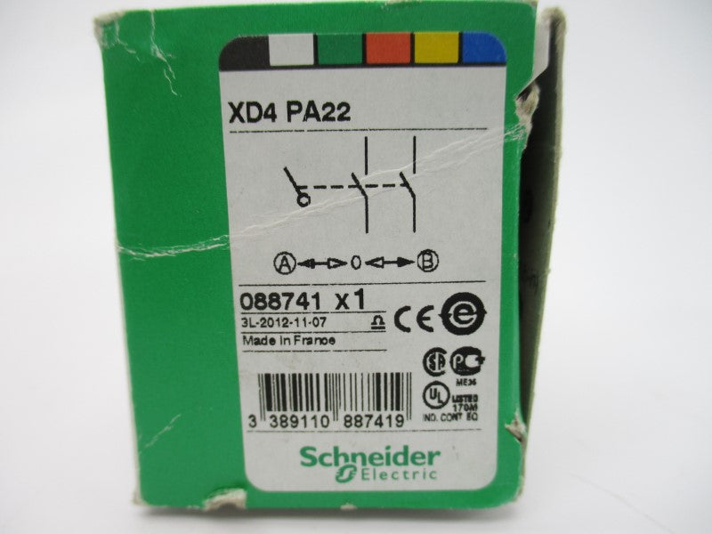 SCHNEIDER ELECTRIC XD4PA22 NSMP