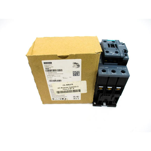 SIEMENS 3RT2036-1AC20 24V 50A NSMP