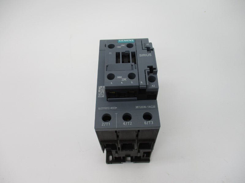 SIEMENS 3RT2036-1AC20 24V 50A NSMP