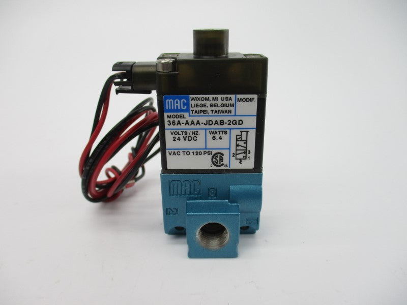 MAC 36A-AAA-JDAB-2GD 24VDC 120PSI NSMP