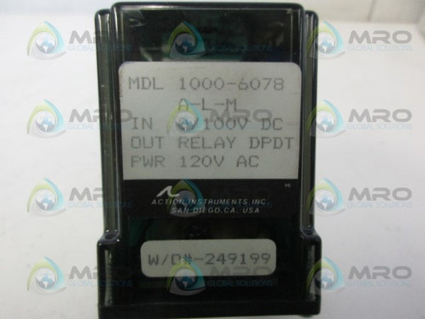 ACTION PAK 1000-6078 RELAY NSMP