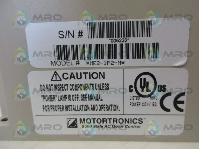 MOTORTRONIC ME2-1P2-M AC INVERTER NSMP