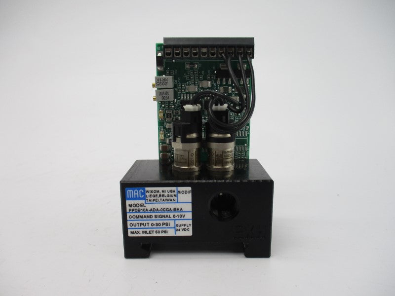 MAC PPCB10A-AD-A0CGABAA 24VDC 60PSI NSMP
