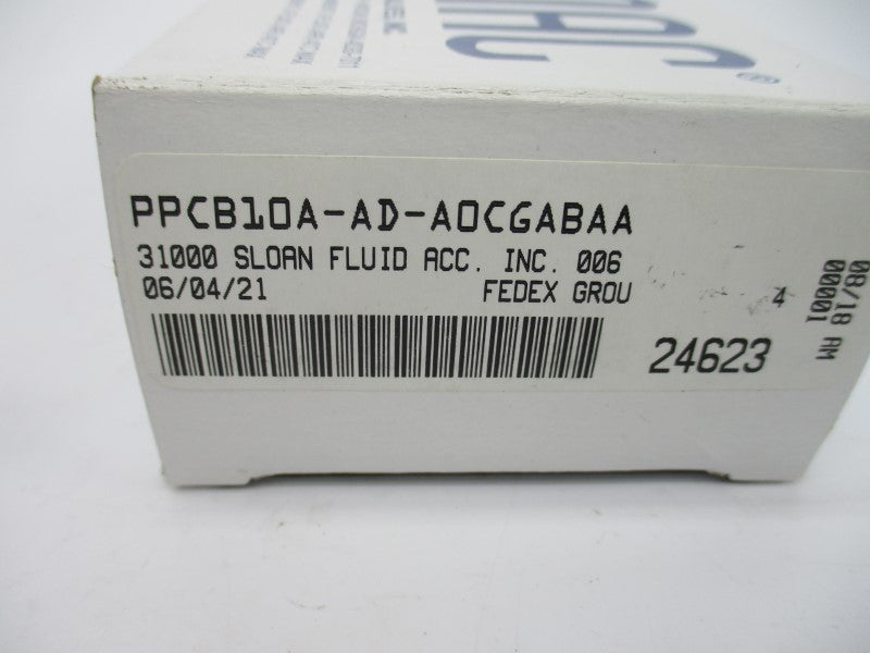 MAC PPCB10A-AD-A0CGABAA 24VDC 60PSI NSMP
