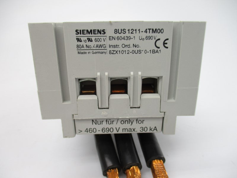 SIEMENS 8US1211-4TM00 690V 600V 80A NSNP