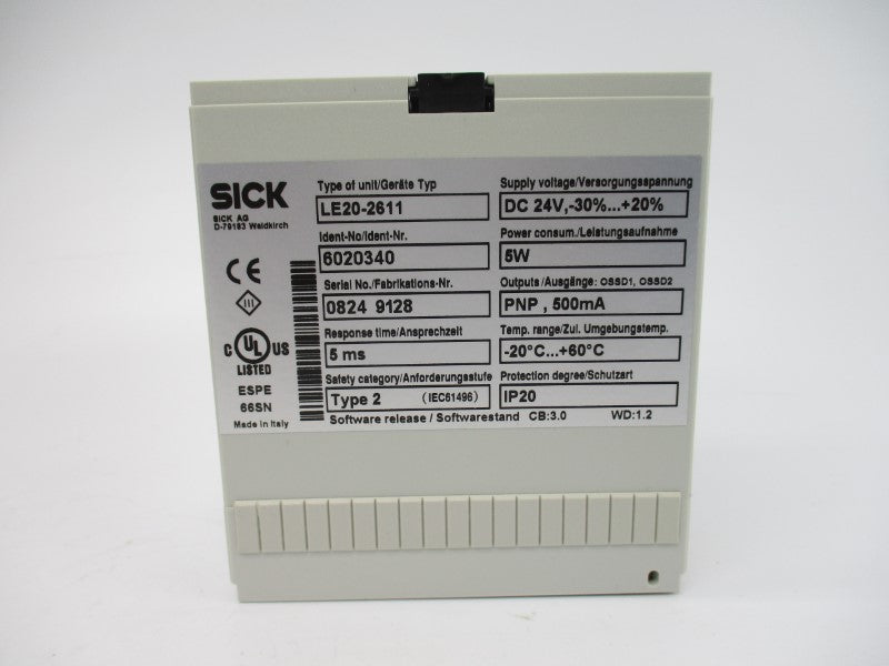 SICK LE20-2611 6020340 24VDC NSMP