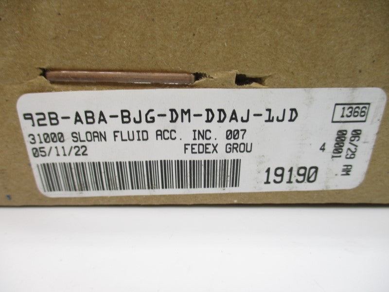 MAC 92B-ABA-BJG-DM-DDAJ-1JD NSFS
