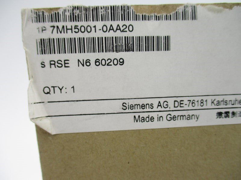 SIEMENS 7MH5001-0AA20 NSMP