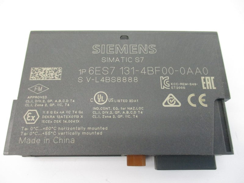 SIEMENS 6ES7131-4BF00-0AA0 24VDC (AS PICTURED) NSNP