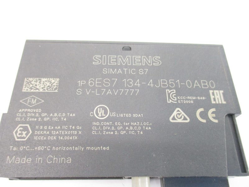 SIEMENS 6ES7134-4JB51-0AB0 NSNP