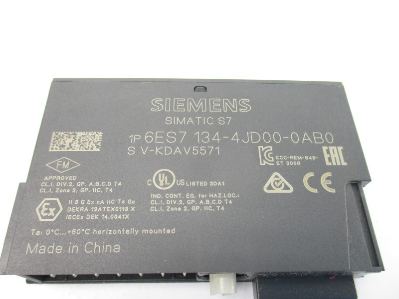 SIEMENS 6ES7134-4JD00-0AB0 NSNP
