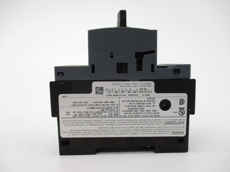SIEMENS 3RV2011-1HA10 600V 5.5-8A NSNP