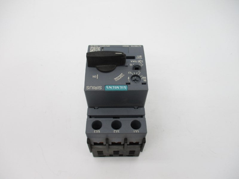 SIEMENS 3RV2011-1HA10 600V 5.5-8A NSNP